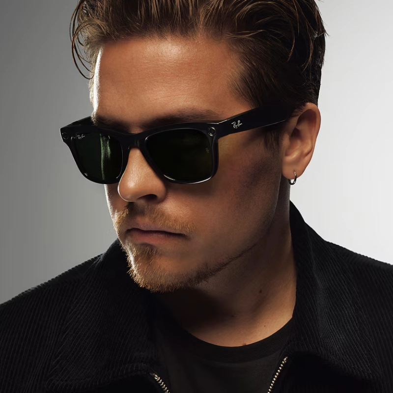 قیمت و خرید عینک هوشمند متا ری بن مدل Meta Wayfarer RW4012 با لنز پولاریزه نسل دو سایز 53